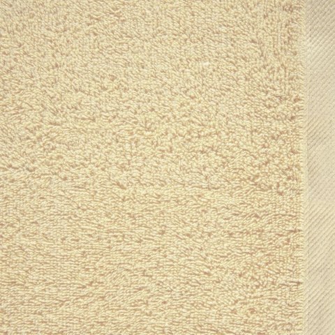 Ręcznik frotte GŁADKI2 50x100 cm kolor beżowy Ręcznik frotte GŁADKI2 50x100 cm kolor beżowy
