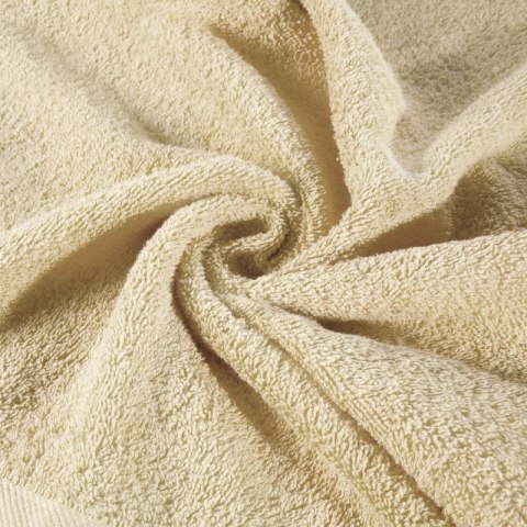 Ręcznik frotte GŁADKI2 50x100 cm kolor beżowy Ręcznik frotte GŁADKI2 50x100 cm kolor beżowy
