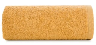 Ręcznik frotte GŁADKI2 50x100 cm kolor musztardowy