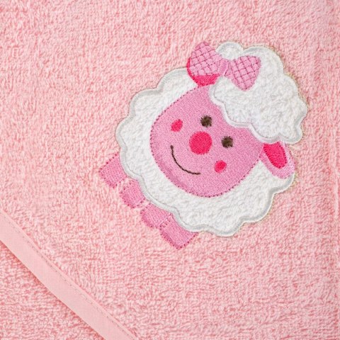 Ręcznik dziecięcy BABY 75x75 cm kolor różowy Ręcznik dziecięcy BABY 75x75 cm kolor różowy