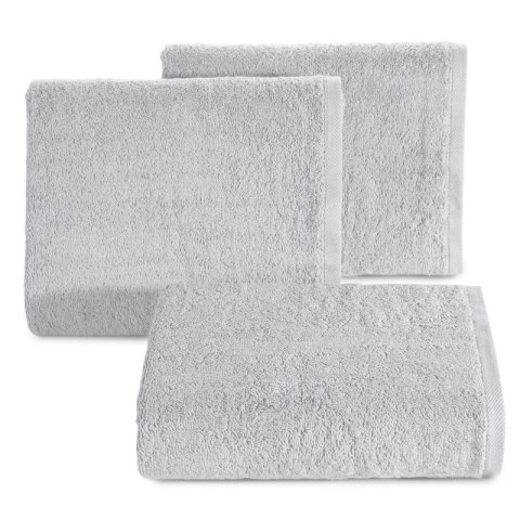 Ręcznik frotte GŁADKI2 50x90 cm kolor srebrny Ręcznik frotte GŁADKI2 50x90 cm kolor srebrny