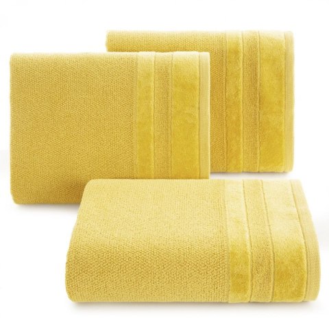 Ręcznik frotte LINEA 70x140 cm kolor musztardowy Ręcznik frotte LINEA 70x140 cm kolor musztardowy