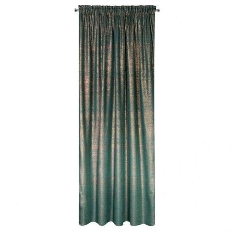 Zasłona gotowa na taśmie AMBI 140x270 cm kolor ciemnoturkusowy Zasłona gotowa na taśmie AMBI 140x270 cm kolor ciemnoturkusowy