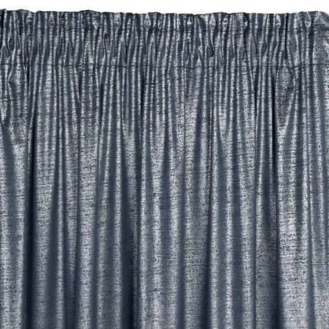 Zasłona gotowa na taśmie AMBI 140x270 cm kolor granatowy