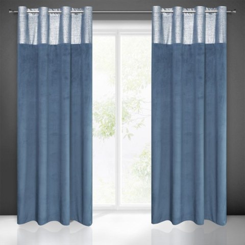 Zasłona gotowa PERI 140x250 cm kolor granatowy Zasłona gotowa PERI 140x250 cm kolor granatowy