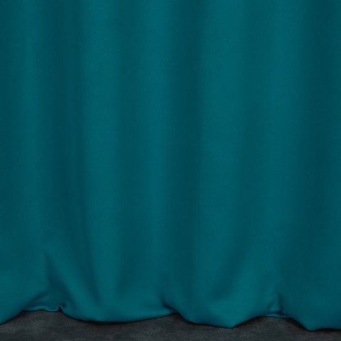 Zasłona zaciemniająca na taśmie PARISA 140x270 cm kolor turkusowy Zasłona zaciemniająca na taśmie PARISA 140x270 cm kolor turkusowy