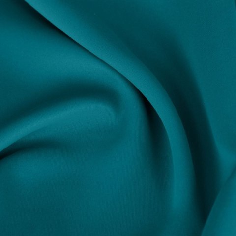 Zasłona zaciemniająca na taśmie PARISA 140x270 cm kolor turkusowy Zasłona zaciemniająca na taśmie PARISA 140x270 cm kolor turkusowy