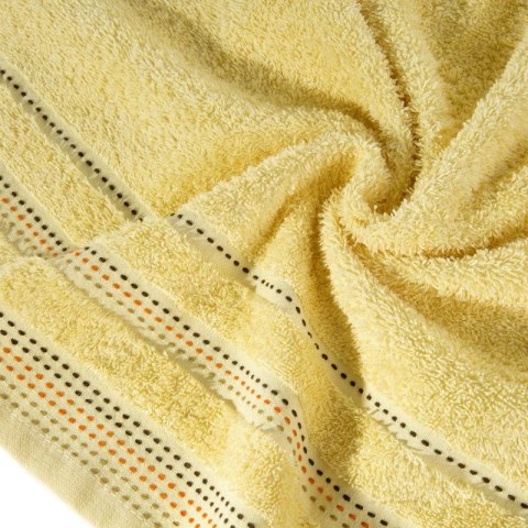 Ręcznik frotte POLA 70x140 cm kolor żółty Ręcznik frotte POLA 70x140 cm kolor żółty