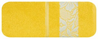 Ręcznik frotte SYLWIA 50x90 cm kolor musztardowy