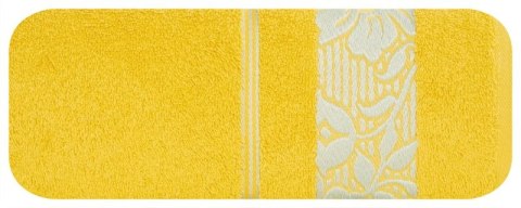 Ręcznik frotte SYLWIA 50x90 cm kolor musztardowy Ręcznik frotte SYLWIA 50x90 cm kolor musztardowy