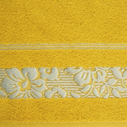 Ręcznik frotte SYLWIA 50x90 cm kolor musztardowy Ręcznik frotte SYLWIA 50x90 cm kolor musztardowy