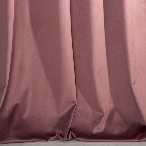 Zasłona gotowa na taśmie AURORA 140x270 cm kolor różowy