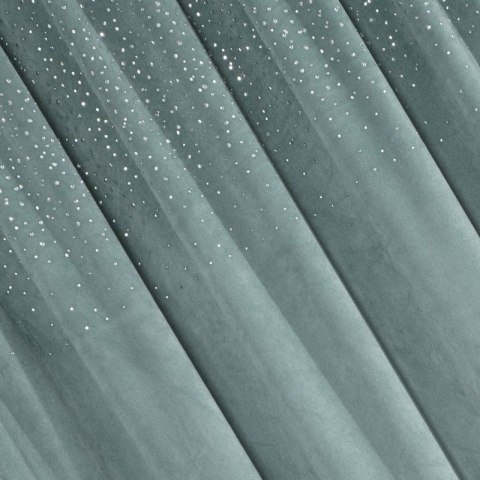 Zasłona gotowa na taśmie AURORA 140x270 cm kolor turkusowy