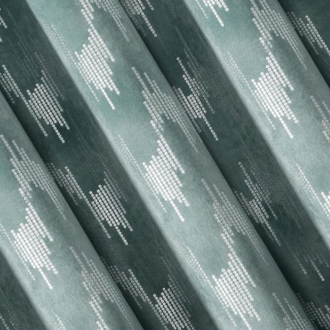 Zasłona gotowa BIANKA 140x250 cm kolor turkusowy Zasłona gotowa BIANKA 140x250 cm kolor turkusowy