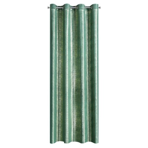 Zasłona gotowa MABEL 140x250 cm kolor ciemnozielony