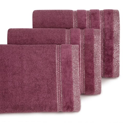 Ręcznik frotte GLORY 70x140 cm kolor bordowy Ręcznik frotte GLORY 70x140 cm kolor bordowy