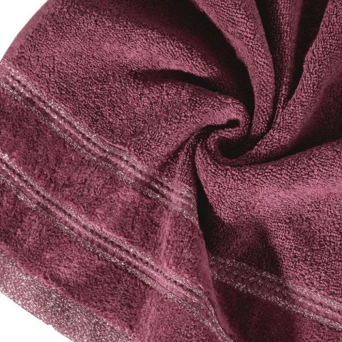 Ręcznik frotte GLORY 70x140 cm kolor bordowy Ręcznik frotte GLORY 70x140 cm kolor bordowy
