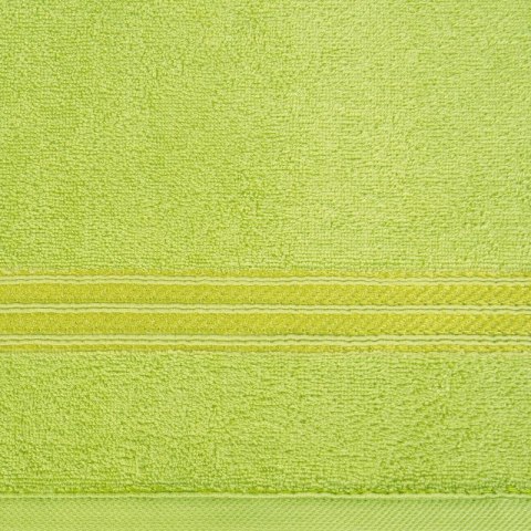 Ręcznik z żakardową bordiurą LORI 50x90 cm kolor zielony Ręcznik z żakardową bordiurą LORI 50x90 cm kolor zielony