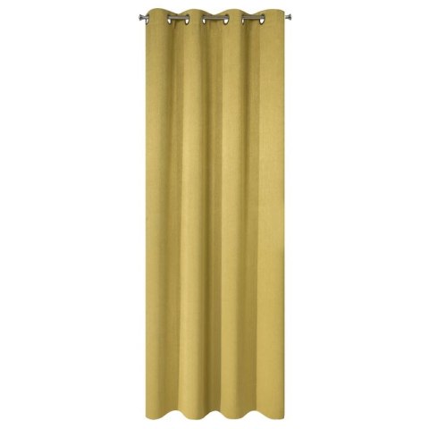 Zasłona gotowa ROSSIE 140x250 cm kolor musztardowy